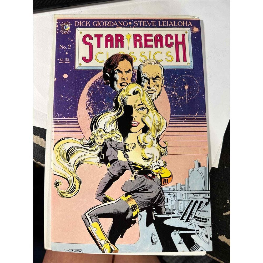 Star Reach Classics No. 2 April 1984 Stephanie Starr Eclipse Comic Books‎